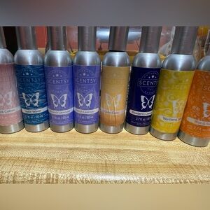 Scentsy Fragrance Spray Set - Blue, Purple, Yellow